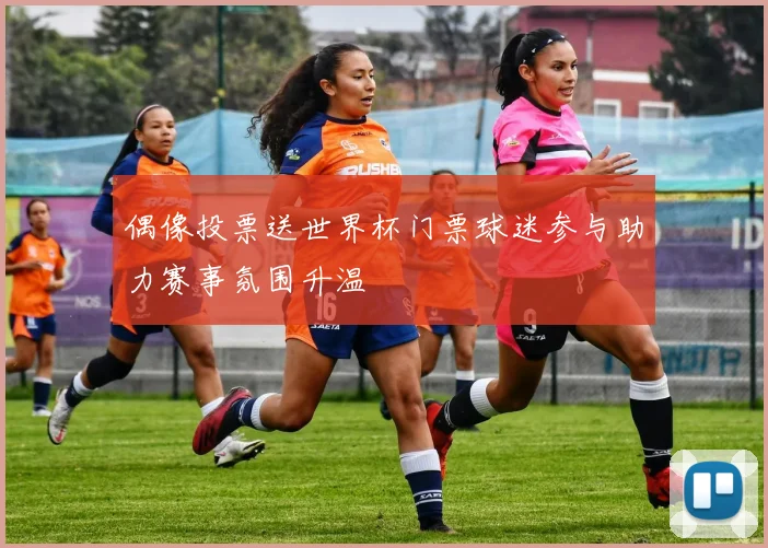 偶像投票送世界杯门票球迷参与助力赛事氛围升温